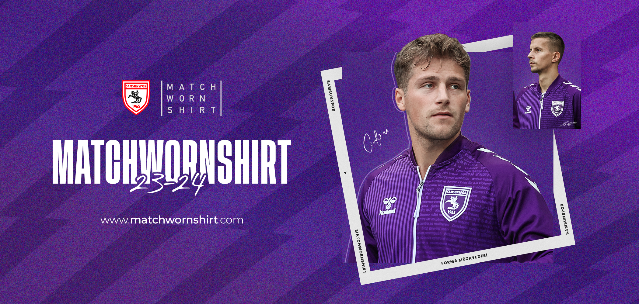 event banner for Samsunspor International Women's Day Special Event