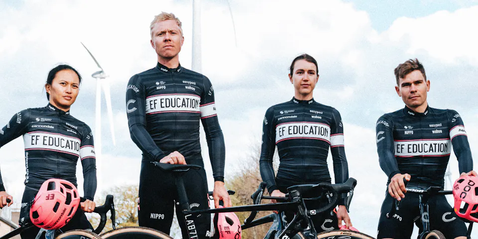 event banner for EF Education-Cannondale I Tour of Flanders