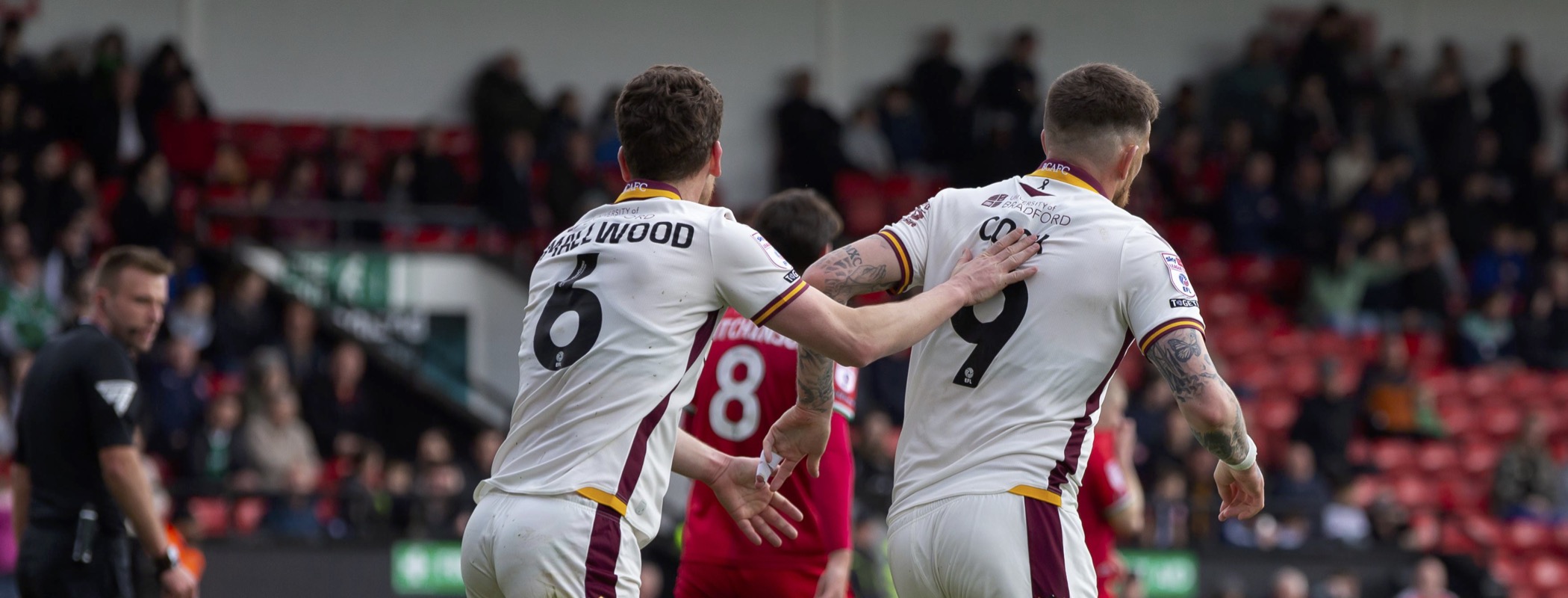 Walsall - Bradford City header image