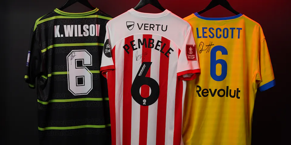 event banner for Football Shirt Friday Special