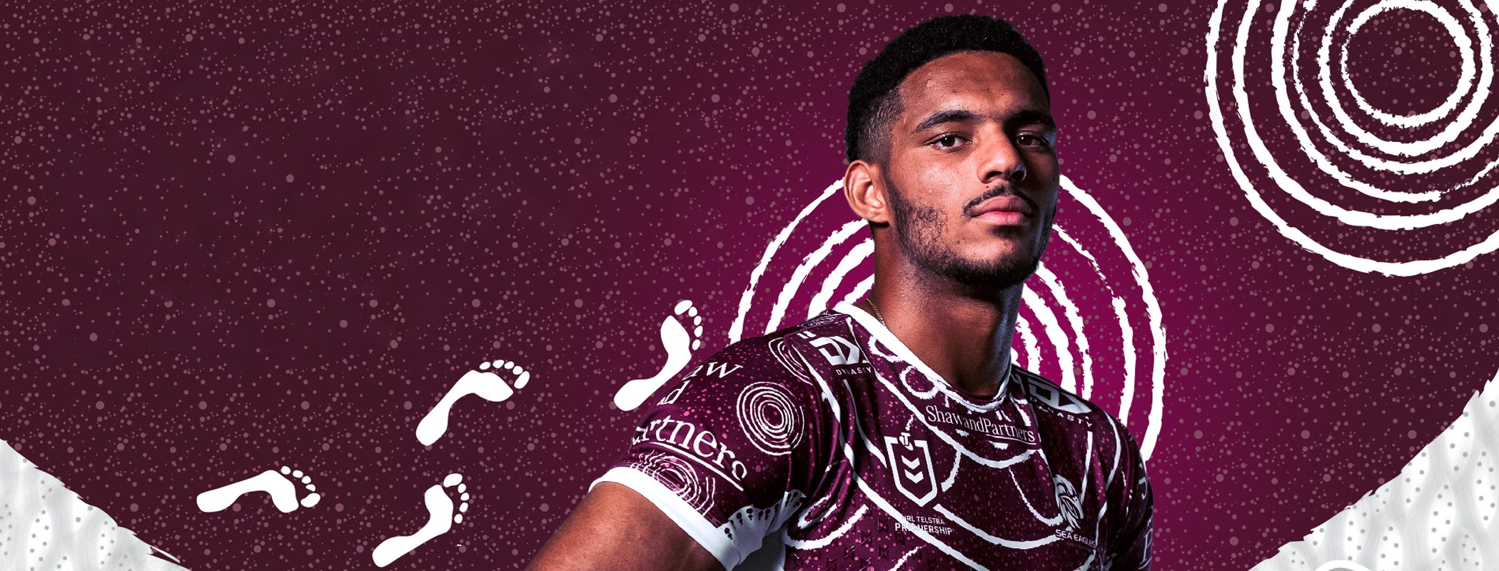event banner for Manly Warringah Sea Eagles - 2024 Indigenous Round Jersey