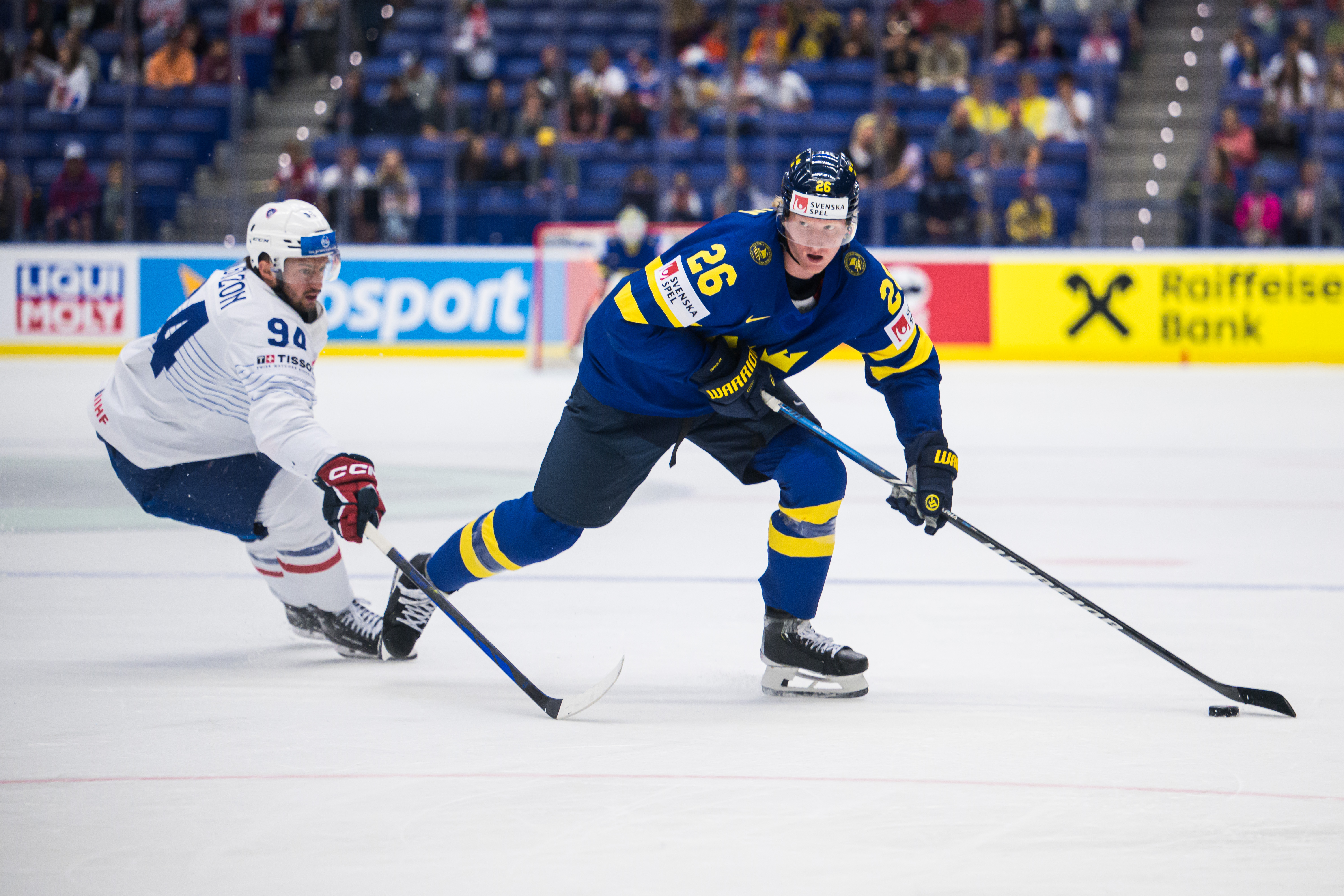 event banner for Tre Kronor – Folkets Lag – Swedish Ice-Hockey Association