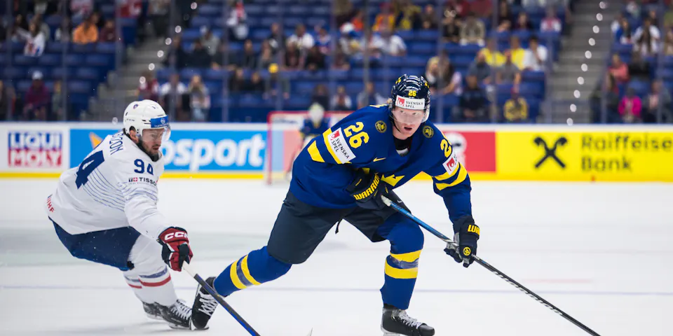 event banner for Tre Kronor – Folkets Lag – Swedish Ice-Hockey Association