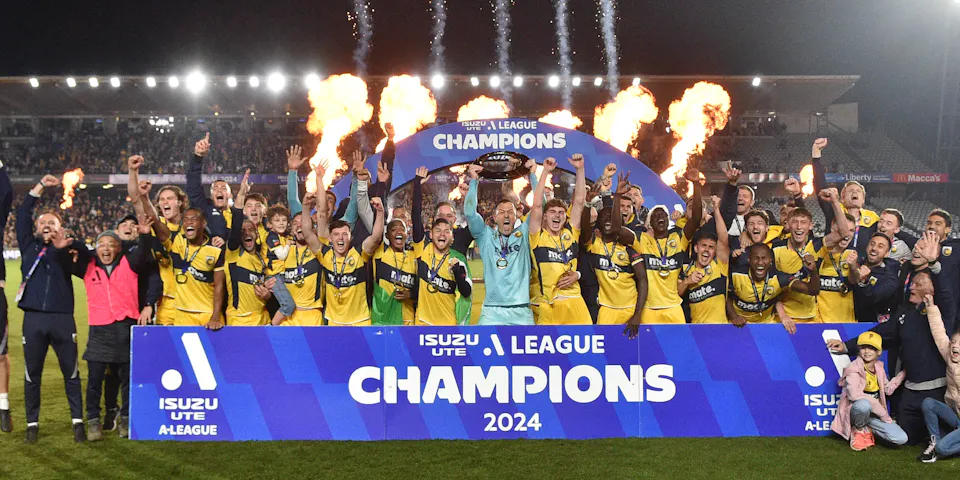 event banner for Central Coast Mariners - Melbourne Victory