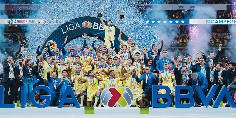 event banner for Club América - Cruz Azul