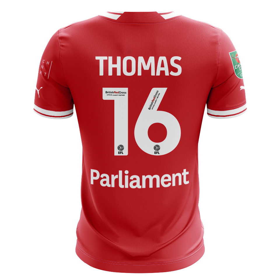 Luke Thomas Barnsley jersey