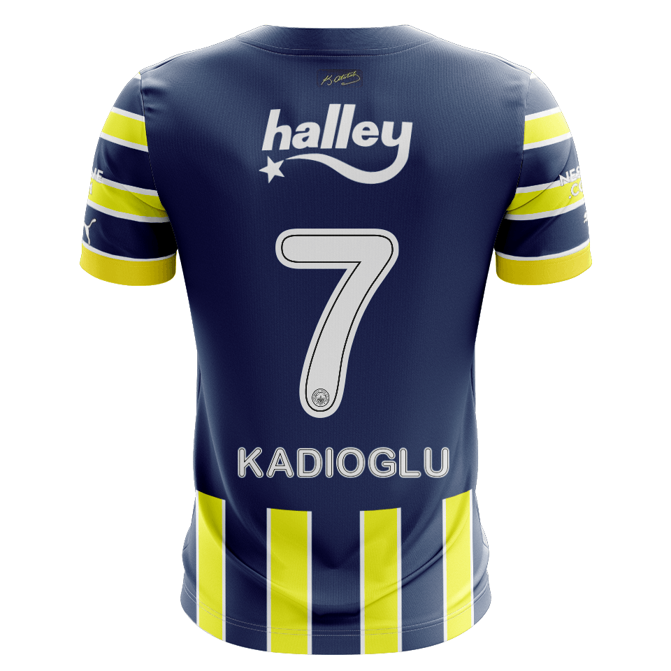 Ferdi Kadıoğlu | Fenerbahce - Austria Wien | MatchWornShirt