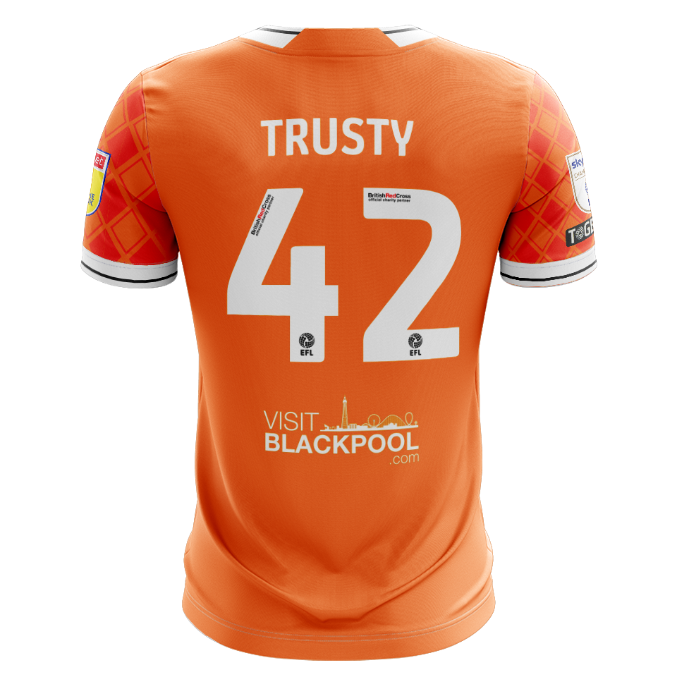 Tayt Trusty Blackpool shirt