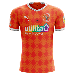 Tayt Trusty Blackpool shirt
