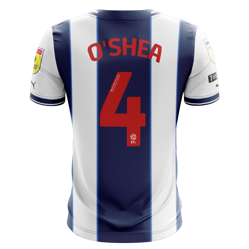Dara O'Shea West Bromwich Albion shirt