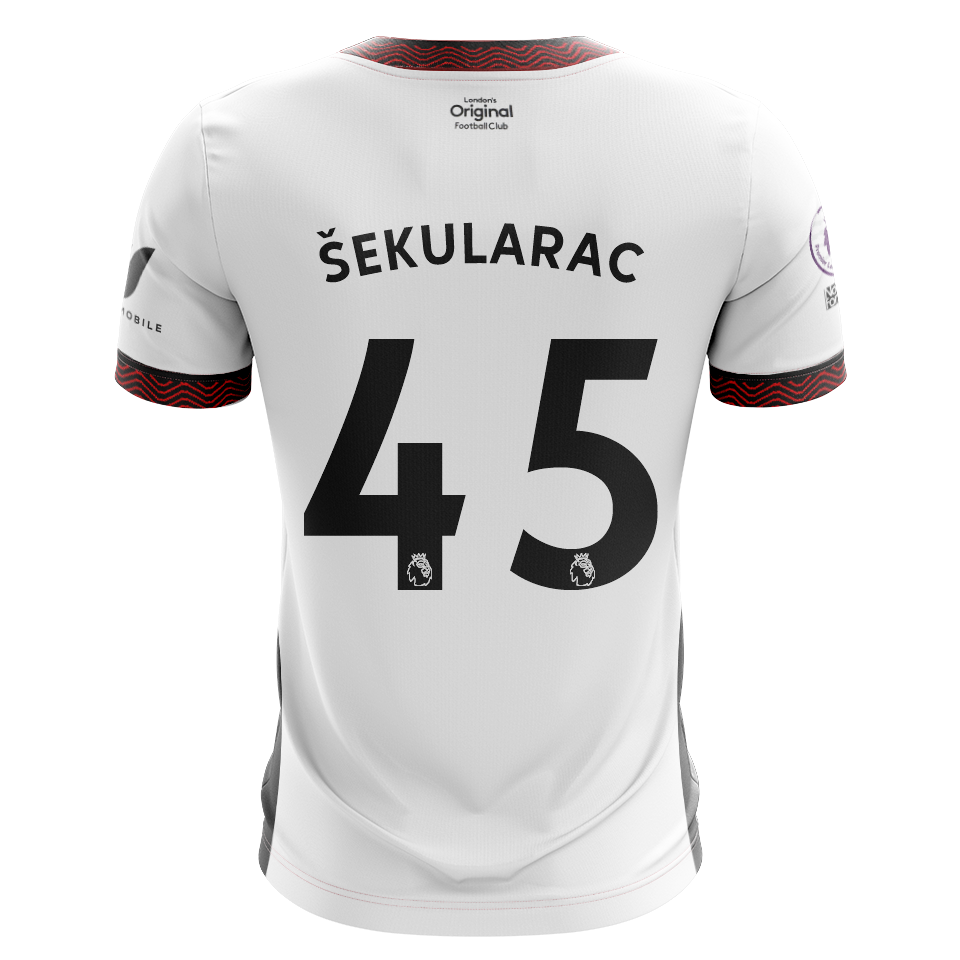 Kristian Sekularac Fulham shirt