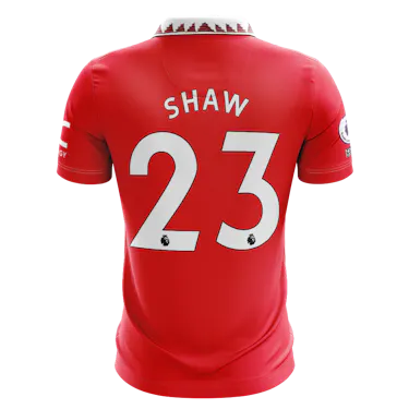 Manchester United-Trikot von Luke Shaw