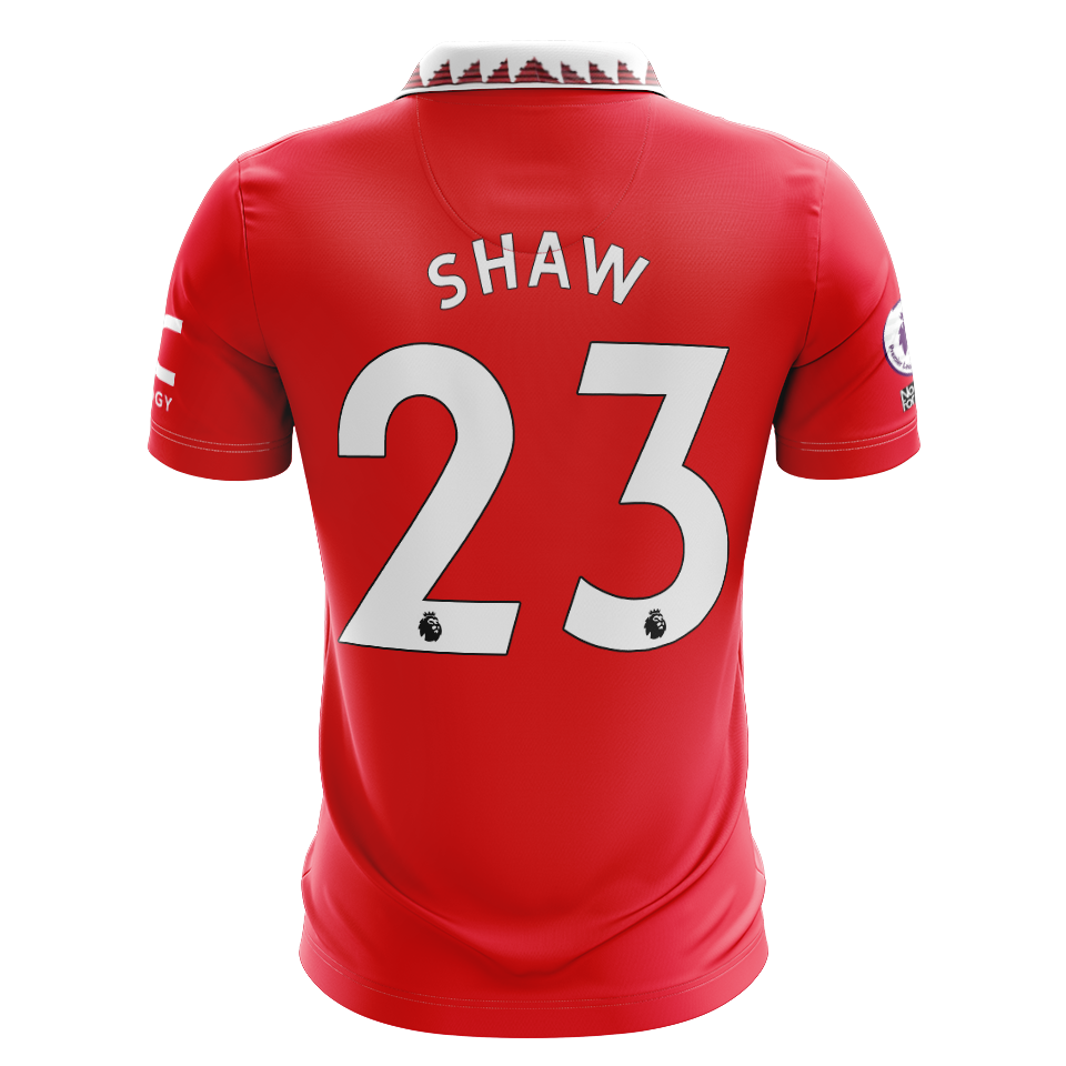 Luke Shaw Manchester United shirt