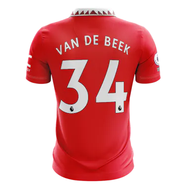 Donny van de Beek Manchester United shirt