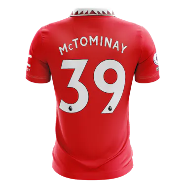 Scott McTominay Manchester United camisa.