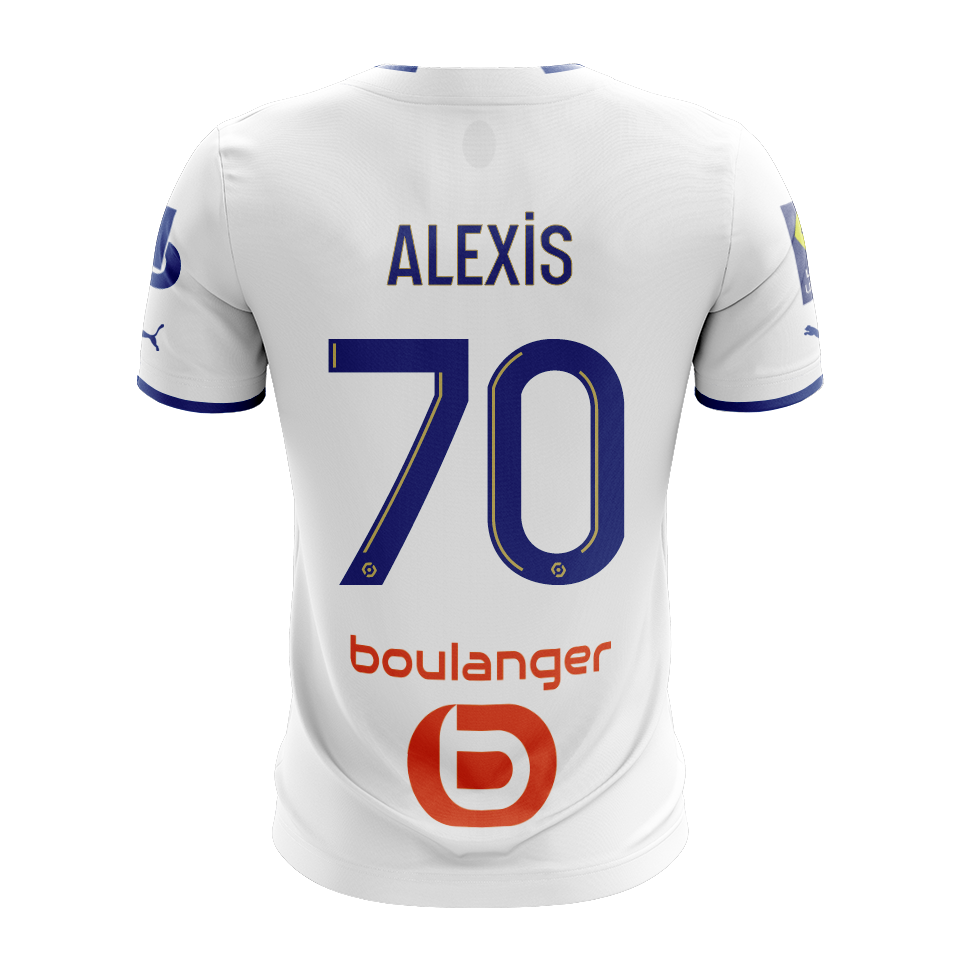 Alexis Sánchez Olympique de Marseille shirt