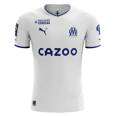 来自Olympique de Marseille的Vítor Manuel Carvalho Oliveira球衣