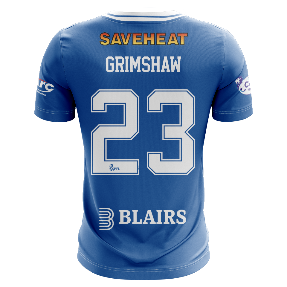 Liam Grimshaw Greenock Morton shirt