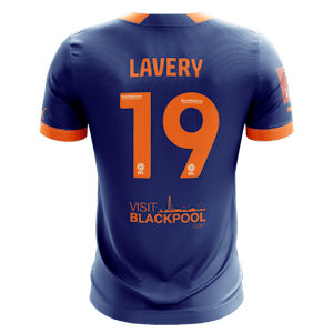 Shayne Lavery Blackpool jersey