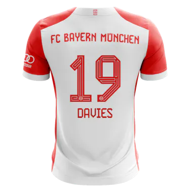 FC Bayern München-Trikot von Alphonso Davies