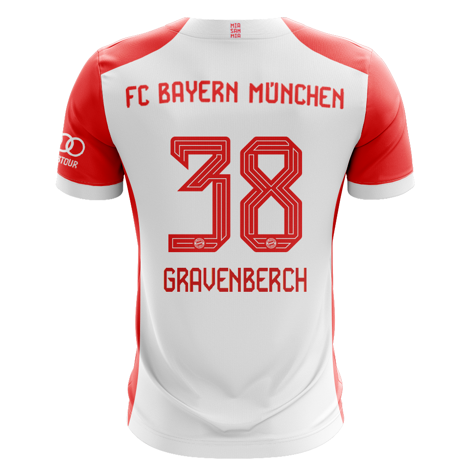 Ryan Gravenberch Bayern München shirt