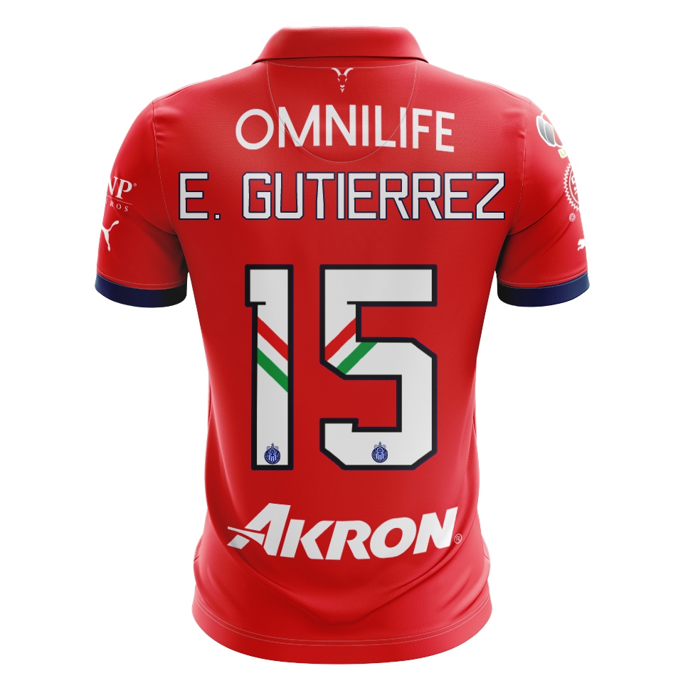 Érick Gabriel Gutiérrez Galaviz Chivas Guadalajara forması