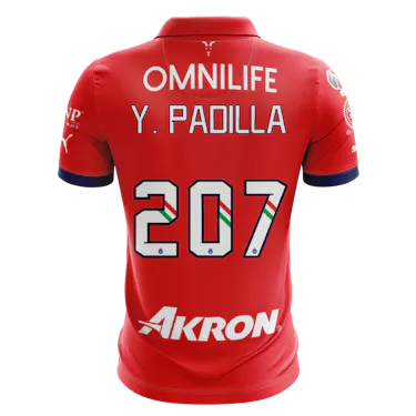 Jonathan Yael Padilla Sandoval Chivas Guadalajara jersey