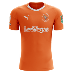 Callum Connolly Blackpool shirt
