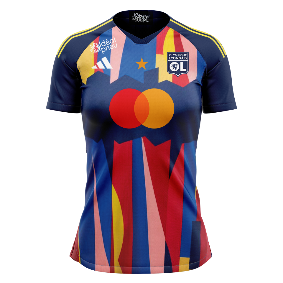 Maillot de Eugénie Le Sommer (OL Lyonnes)