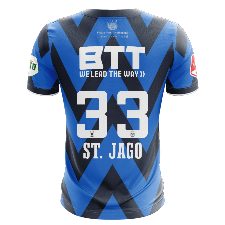 Maillot de Tommy St. Jago (Willem II)