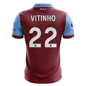 Vitinho Burnley shirt