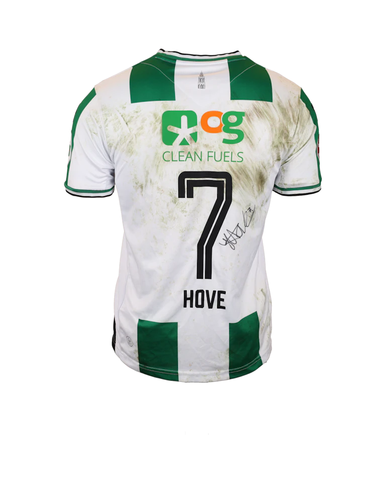 来自FC Groningen的Johan Hove球衣