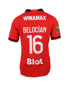Jeanuel Belocian Stade Rennais F.C. shirt