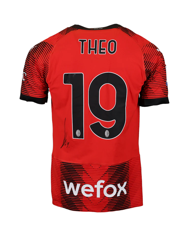 来自AC Milan的Theo Hernández球衣