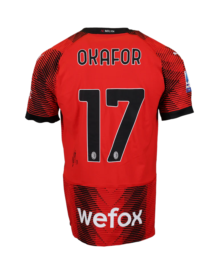 AC Milan-Trikot von Luka Jović