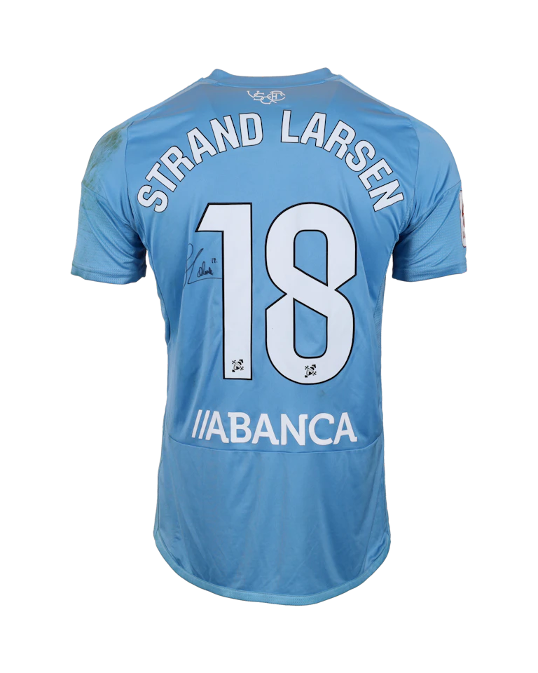 Jørgen Strand Larsen Celta jersey
