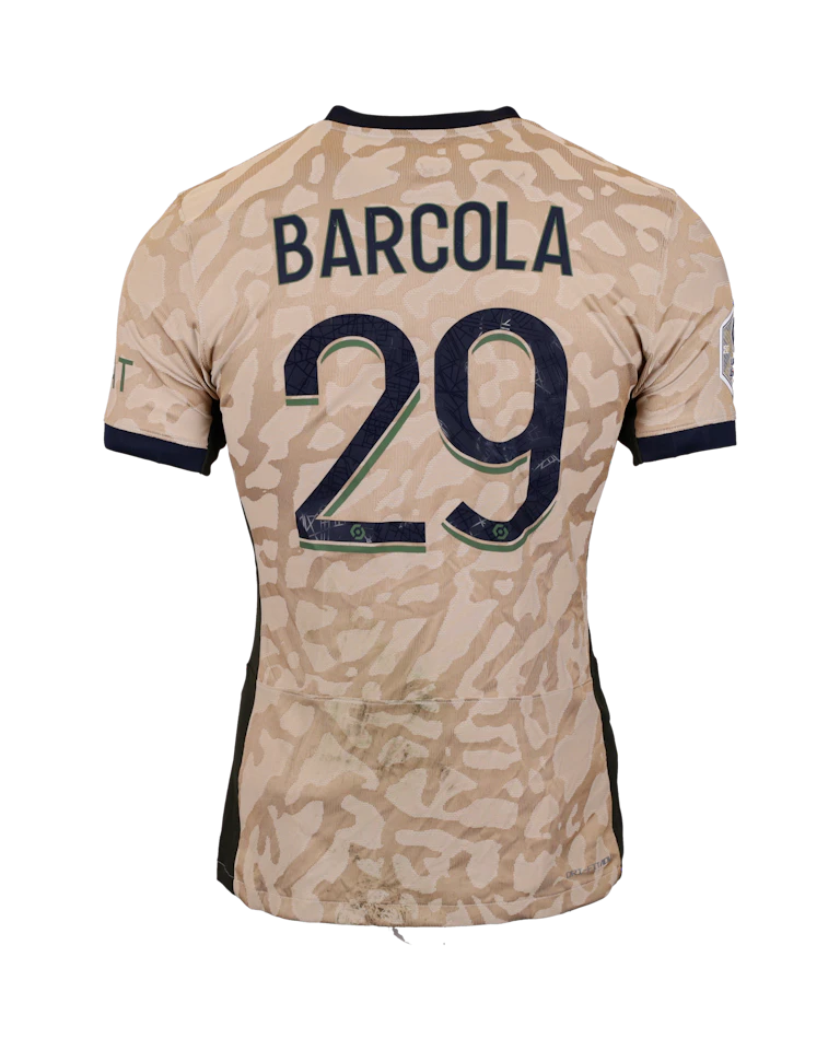Shirt van Bradley Barcola Paris Saint-Germain
