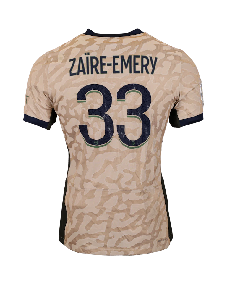 Paris Saint-Germain-Trikot von Warren Zaïre-Emery