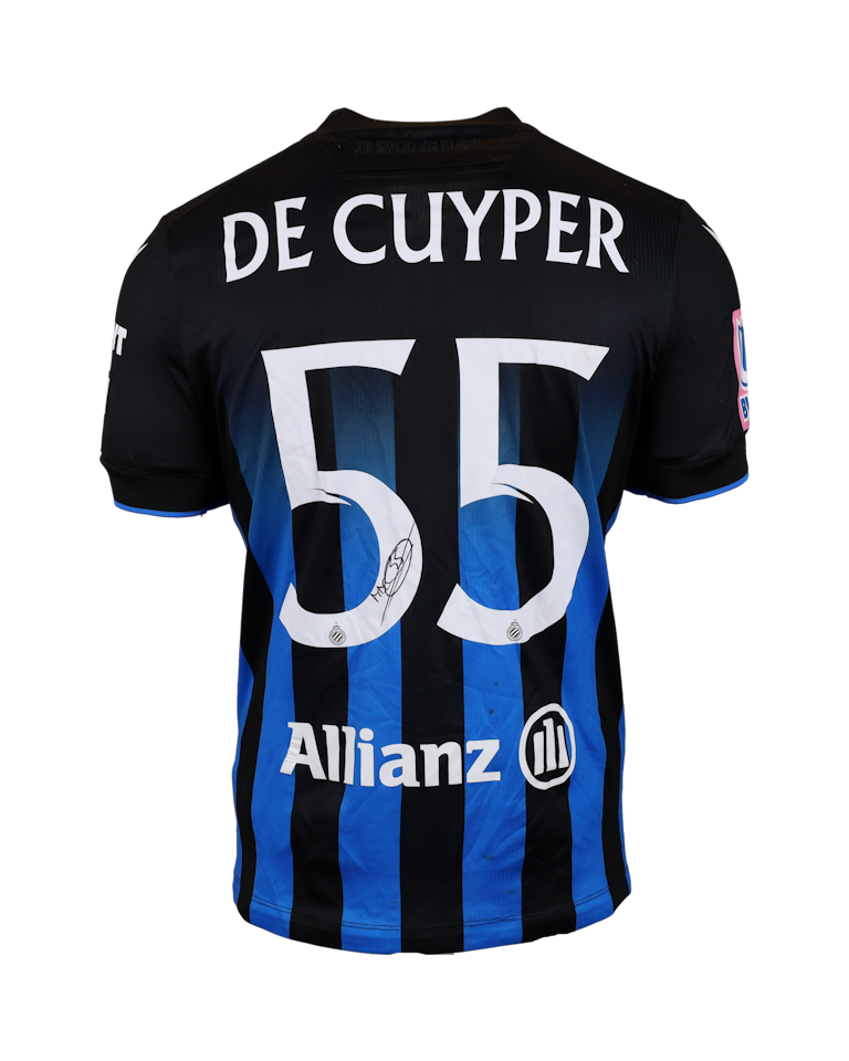 Maxim De Cuyper Club Brugge shirt
