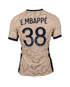 Ethan Mbappé  Paris Saint-Germain shirt