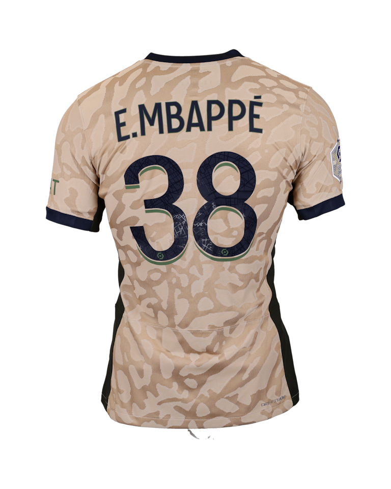 Ethan Mbappé  Paris Saint-Germain shirt