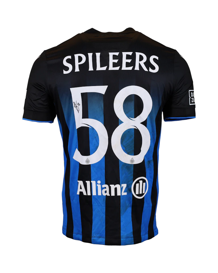 Camisola de Jorne Spileers, Club Brugge