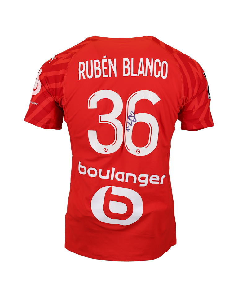 Rubén Blanco Olympique de Marseille shirt