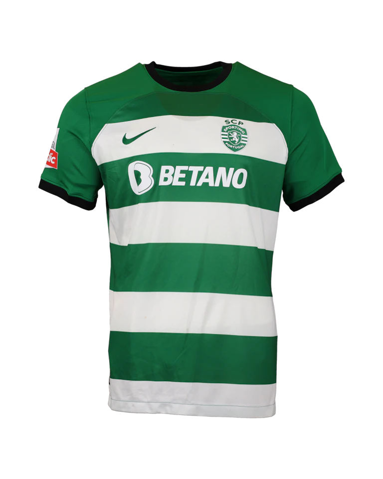 Viktor Gyökeres | Sporting CP - Sporting Braga | MatchWornShirt
