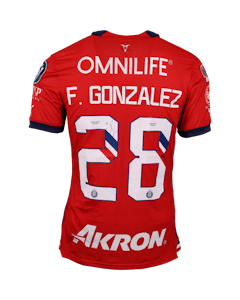 Fernando Rubén González Pineda Chivas Guadalajara shirt