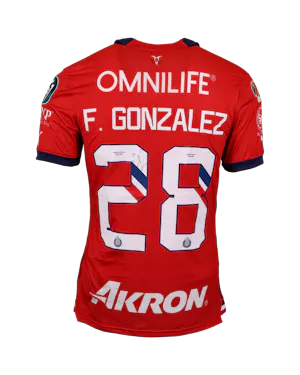 Camiseta Fernando Rubén González Pineda Chivas Guadalajara