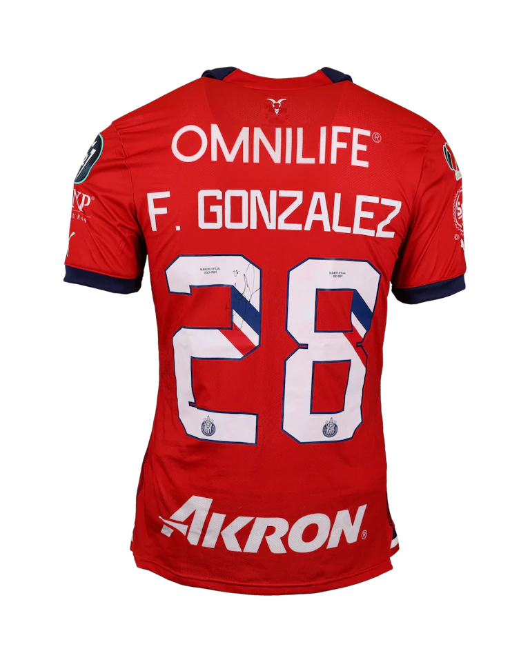 Camiseta Fernando Rubén González Pineda Chivas Guadalajara