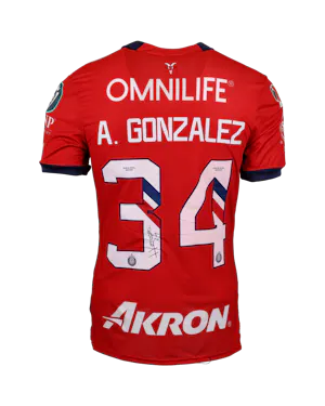 Armando González Alba Chivas Guadalajara shirt