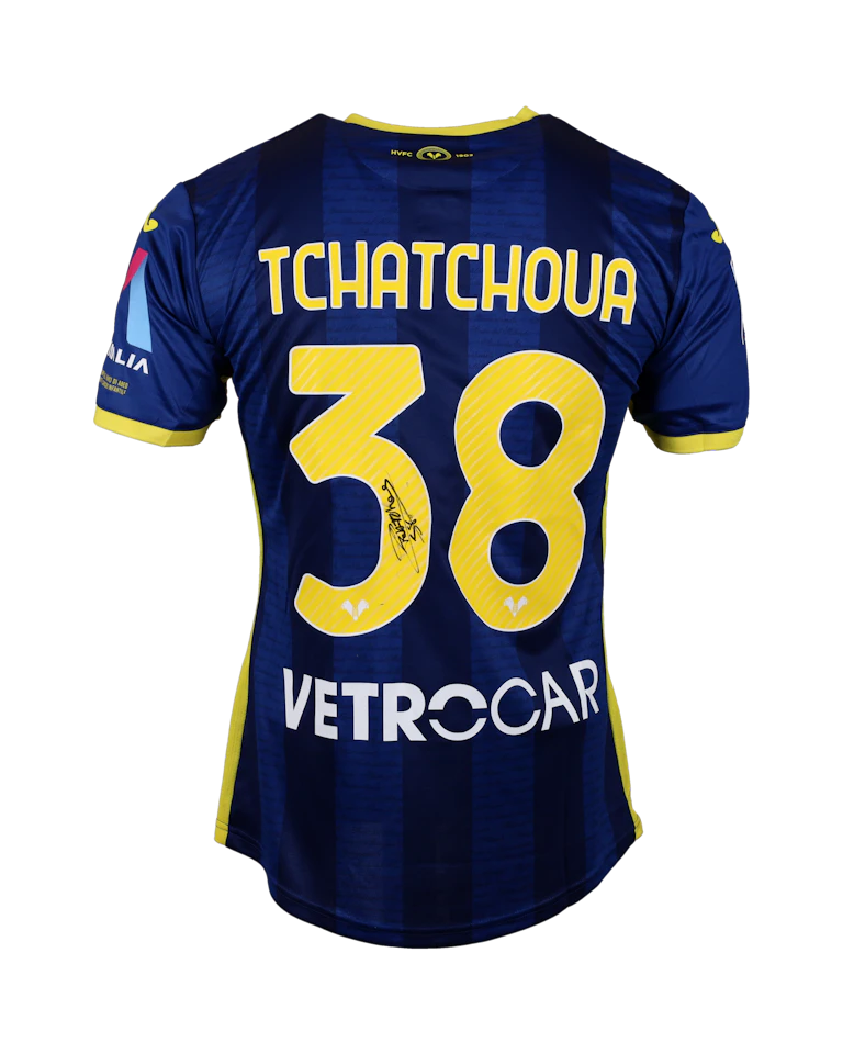 来自Hellas Verona FC的Jackson Tchatchoua球衣