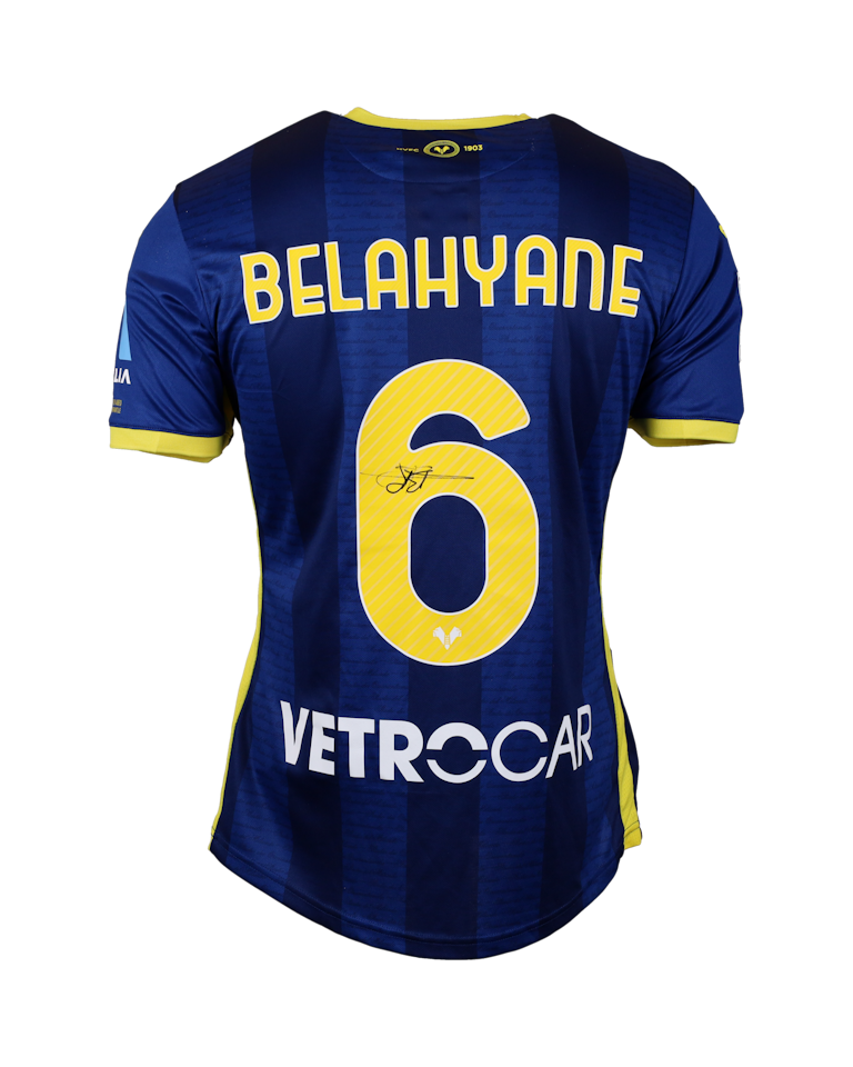 Reda Belahyane Hellas Verona FC shirt
